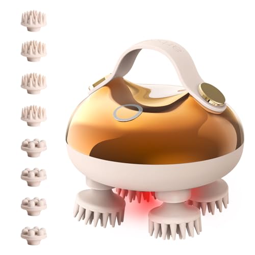 arboleaf ヘッドスパ 電動頭皮ブラシ 頭皮清浄【エステティシャン監修 2025新登場】フェイスケア 頭皮エステ スカルプケア フェイスケア 美容家電 IPX7防水 3D振動 広範囲赤色LED 収納袋付き コ arboleaf ヘッドスパ 電動頭皮ブラシ 頭皮清浄【エステティシャン監修 2025新登場】フェイスケア 頭皮エステ スカルプケア フェイスケア 美容家電 IPX7防水 3D振動 広範囲赤色LED 収納袋付き コ