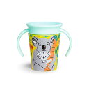 munchkin マンチキン ミラクルカップ ワイルドラブ コアラ 6ヶ月から こぼれない プラスチック製 ハンドル付き コップ飲み練習 FDMU17989