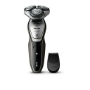 フィリップス メンズシェーバー(ブラックメタリッククローム/シルバー・ブラック)PHILIPS SHAVER SERIES 5000(5000シリーズ)ウェット...