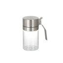 ダルトン(Dulton) オイル & ビネガー ボトル 200ML オイルボトル ドレッシング 醤油差し 調味料 ワンタッチ ステンレス ガラス 蓋付き 保存容器 ディスペンサー キッチン 高さ133mm 幅103mm 奥行65mm