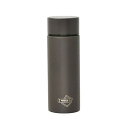 POKETLE ポケトル 水筒 マグボトル スリムボトル 120mL ステンレス製 チャコールグレー S