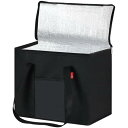 RVSNQ エコバッグ 大容量 30L 折り畳み式 保冷バッグ 双方向ジッパー付き蓋 買い物バッグ クリア窓付 買い物袋 繰り返し使えるクーラーバッグ 買い物、ピクニック、キャンプ、お花見、バー
