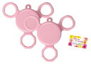 キャップオープナー ペットボトル パウチ容器 軽い力で簡単に開けられる お子様 お年寄り 【2個セット】 (ピンク)