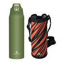 SANTECO 水筒 1.5リットル 魔法瓶 1500ML ステンレスボトル スポーツ 真空断熱 保冷 保温 洗いやすい 直飲み 飲料対応 おしゃれ NEVIS...