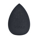 SIXPLUS シックスプラス 多機能メイク用スポンジパフ 化粧スポンジ ドロップ型 メイクアップスポンジ 斜めカット 乾湿兼用 柔らかいメイク道具 ふわふわ化粧パフ メイクパフ(ブラ