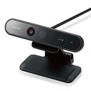 エレコム WEBカメラ UCAM-CF20FBBK 200万画素 フルHD 1080p 30FPS Windows Hello顔認証対応 マイク内蔵 ケーブル長1.5m ブラック(2)