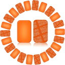 ジェルシート 交換パッド交換用ジェルパッド 日本積水製ジェル使用 EMS腹筋ベルト用 腹筋 ウエスト トレーニング 品質保証 CAMORF高電導ジェルシート 交換パッド サイズ:長6cm*幅4cm 24枚入れ/