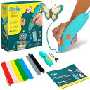 【公式 低温設計】3Dペン【世界350万販売】3Doodler Start+ アートペン キッズ 女の子 男の子 誕生日 プレゼント 子供 おもちゃ 知育 玩具 クリスマス フィラメント 幼稚園 保育園 小学生 立体 ペ