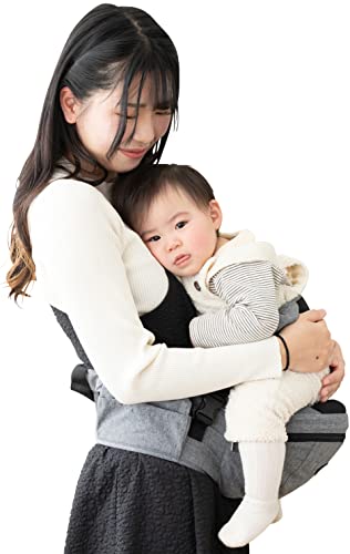 ヒップシート 抱っこ紐 【保育士&小児科医W推薦】 補助ベルト有り ベビーシート 収納 ベビーキャリア 赤ちゃん 20kg メッシュ蒸れ対策 軽量 コンパクト ラウチェ 日本語説明書付き (F.グレー ヒップシート 抱っこ紐 【保育士&小児科医W推薦】 補助ベルト有り ベビーシート 収納 ベビーキャリア 赤ちゃん 20kg メッシュ蒸れ対策 軽量 コンパクト ラウチェ 日本語説明書付き (F.グレー