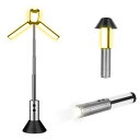 Msnaile キャンプ ランタン led 充電式 キャンプライト 懐中電灯機能付き 折りたたみ可能 高さ調整可能 1台2役 防水防塵 アウトドア 夜釣り 工事...