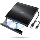 CD DVDドライブ 外付け 静音 外付けDVDドライブ USB3.0...(2)