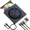 CYMUM 外付けDVDドライブ 、USB3.0&Type-C両接続、...(2)