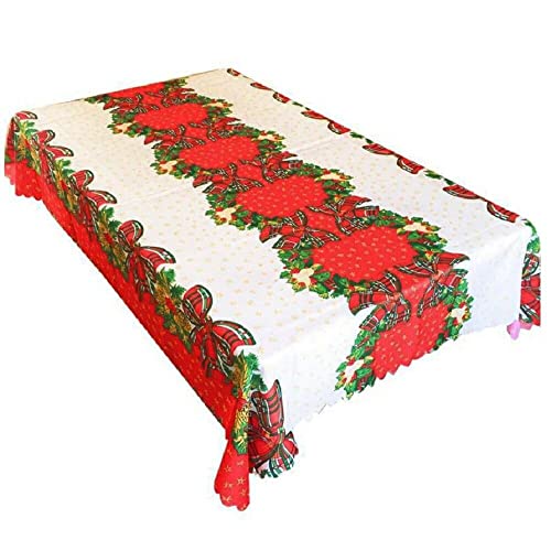 [AiO JAPAN] 雑貨 テーブルクロス 180cmx150cm クリスマス christmas Xmas クロス カバー クロス 汚れ防止 デスクマット マット 撥