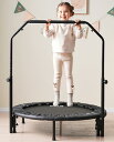 Simpolu トランポリン 室内用 補助手すり付き 耐荷重110kg...(4)
