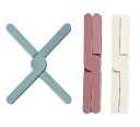 Natiform 鍋敷き 3枚3色セット 折りたたみ可能 耐熱 おしゃれ 北欧 コースター