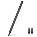 タッチペン iPad ペン RICQD スタイラスペン iPad/iPad Air/iPad mini/iPad Pro対応 ペンシル 極細 高感度 iPad pencil傾き感知 磁気吸着 パームリジェクション付き 軽量 USB-C充電式 2018年以降iPadに対応 ペン