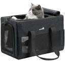 Pecute ペットキャリー 猫キャリー バッグ 手提げ 猫 キャリー ショルダー 猫 きゃりーバッグ 猫 ウサギ 小型犬 小動物用 リュック 通気性 折りたた...