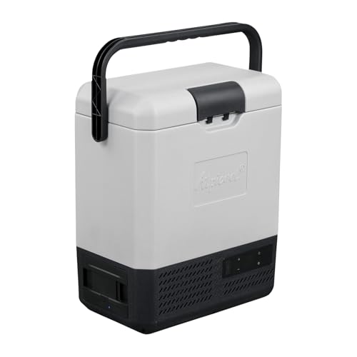 Alpicool ポータブル冷蔵庫 車載冷蔵庫 車載冷蔵冷凍庫 P8 8L 8リットル -20℃～20℃ コンプレッサー式 急速冷凍 AC100V DC12V/24V コンパクト 軽量 持ち運び便利 静音 45W 省エネ 車載家庭両用 アウト