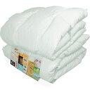 安眠工場 高級羽毛布団 2枚合せ(デュエット) シングル【合掛0.8kg、薄掛0.4kg】ホワイトダウン93% ダウンパワー400dp以上 5つ星ロイヤルゴール...