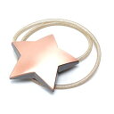 KOYOKOMA 2個セット 星型 カーテンタッセル マグネット式 ワンタッチかわいい おしゃれ カーテン タッセル カーテン留め 房掛け不使用 (ピンク)
