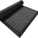 CLEKOD 玄関マット 屋外 室内 業務用 泥落とし マット 玄関まっと 滑り止め付き 速乾 吸水 洗える ドアマット 店舗 飲食店 オフィス 事務所 おしゃれ 約90cm*120cm 大判 無地