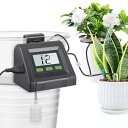 散水タイマー 鉢植え自動水やり器 予約自動散水 大画面防水LEDパネル 自動水やり 鉢植え自動散水ドリップ 自動水やり器 10mホース付き 灌漑タイマー USBや電池駆動 鉢植え 畑 庭 芝生 園芸 水