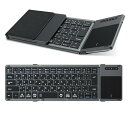 EWIN ワイヤレスキーボード Bluetoothキーボード 折りたた...(2)