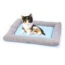 Dopet ペットマット ペットベッド 夏用 冬用 ペットソファー マット 犬用ベッド マット ペット用 猫用ベッド アイスシルク生地 柔らかい 夏対策 冬対策 夏秋用 暑さ対策 クッション 屋内 小型(4)