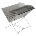 NEUTRAL OUTDOOR 焚き火台 キャンプ バーベキュー コンロ ファミリー コンパクト 焚火台 アウトドア クロスファイヤスタンドII 専用焼き網付属 耐荷重10kg 収納袋付きNT-FT02 キッチン