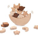 let's make バランスゲーム 木製 無塗装 木製 知育おもちゃ つみき ベビー 赤ちゃん 子供 早期開発 女の子 男の子 1歳 2歳 集中力 指先訓練 ...