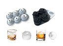 製氷器 シリコン 2個セット 製氷皿 丸 蓋付き かわいい 薔薇型 製氷器 製氷皿 バラ型 シリコン アイスボールメーカー 大きい氷 アイストレー 密閉ふた付き...
