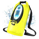 SELORSS x ZTARX ドライバッグ 防水バッグ 20L大容量スタイリッシュ ドラム型 防水ポーチ リュック マルチ機能バッグ IP66 Bluetoothスピーカー内蔵 ストラップで長さ調整 RGBライト効果 2000mAhバッテ