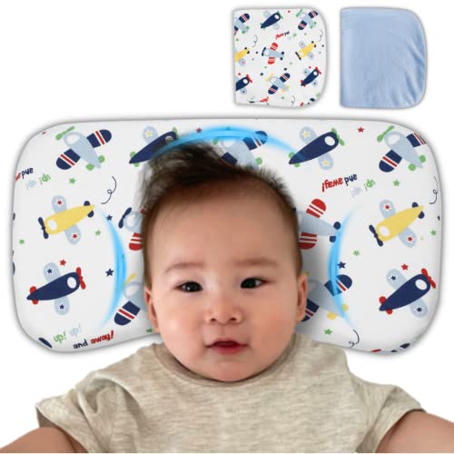 【fromG-Baby】ベビー枕 カバー2種類セット 新生児〜3歳向け 向き癖 寝返り防止 絶壁 斜頭 頭の形がよくなる 低反発 ワイドタイプ 国内安全検査済み ピロー 通気性 綿100% 新生児 赤ちゃん ベ 【fromG-Baby】ベビー枕 カバー2種類セット 新生児〜3歳向け 向き癖 寝返り防止 絶壁 斜頭 頭の形がよくなる 低反発 ワイドタイプ 国内安全検査済み ピロー 通気性 綿100% 新生児 赤ちゃん ベ