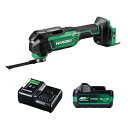 HiKOKI(ハイコーキ) 36V 充電式 マルチツール CV36DMA ワンアクションブレード交換 スターロック 軽量2.2kg 細径 蓄電池1個・充電器・ケ...