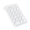 iClever テンキー Bluetooth ワイヤレス 数字 キーボード パンタグラフ式 Type-C充電 超薄型 Tabキー付き ブルートゥース 無線 ナンバーパッド 左手デバイス ショートカットキー Windows/iOS/Android対応(2)