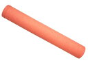 Re リセットポール ファブリック マッサージ フォームローラー 直径15cm 長さ98cm ファブリック素材でモダンな質感のカバー (オレンジ)
