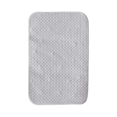プッパプーポ おむつ 替え シート イブル モロッカン 45×70cm 綿100% 防水 マット 携帯 おでかけ コンパクト 持ち運び 外出先 ベビー 赤ちゃん 03グレー×スター