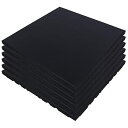 ISL ラバートレーニングマット ブラック 25mm 衝撃吸収モデル 50x50cm 6枚セット