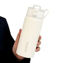 【錆びにくい良質ステンレス】MYEEDA 水筒 500ml 魔法瓶 ステンレスボトル マグボトル 洗いやすい water bottle おしゃれ スポーツ 軽量 直飲み 保温 小学生 男の子 女の子 保冷ボトル オシャレ 保