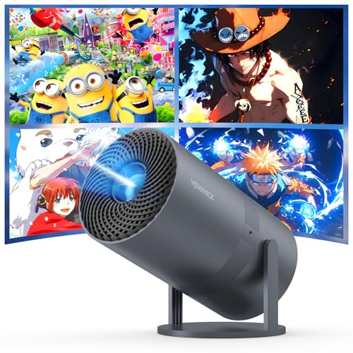 【Android TV搭載・APP利用可能・270°回転】YOWHICK プロジェクター 小型 18000LM 1080P Wi-Fi6 4K対応 プロジェクター 天井投影 自動台形補正 Bluetooth5.3 HiFiスピーカー内蔵 ホームプロジェクター 家庭用 【Android TV搭載・APP利用可能・270°回転】YOWHICK プロジェクター 小型 18000LM 1080P Wi-Fi6 4K対応 プロジェクター 天井投影 自動台形補正 Bluetooth5.3 HiFiスピーカー内蔵 ホームプロジェクター 家庭用