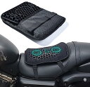 ANAMI バイクシートクッション ゲルクッション ゲルシートカバー メッシュシートカバー 四季通用 通気 衝撃吸収 人間工学 断熱 日焼け止め 濡れ防止 換気 バイク シートカバー スクーター用