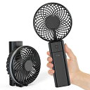 携帯扇風機 Anktec ハンディファン 静音 USB充電式 せんぷうき 小型 モバイルバッテリー兼用 5段階風量 強力 大風量 USB ミニ 強風 ハンディ ...