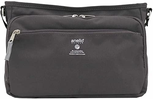 [アネロ グランデ] ショルダーバッグ A5 軽量/撥水/多収納 CABIN GTM0452Z ブラック