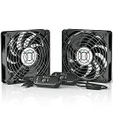 Keynice usbファン 冷却ファン 静音 強力 PC パソコン冷却 送風機 扇風機 ミニファン 小型 冷却クーラー 2000RPM 9枚羽根 換気扇 ルーター 水槽 PS4冷却 12cm 2個1組 2つのコントロールスイッチ個別制