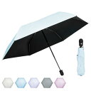 【QAQQVQ】日傘 超軽量 195g UVカット率100% 完全遮光 遮熱 ワンタッチ 折りたたみ傘 コンパクト 折り畳み日傘 紫外線遮断 耐風撥水 晴雨兼用...