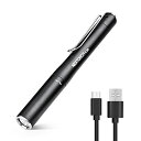 NEXTORCH LED 懐中電灯 ペンライト USB 充電式 小型 350ルーメン 3段階調光 高輝度 IPX7防水 耐衝撃 メモリー機能 クリップ付き 停電...