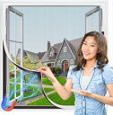 SereneSol 網戸キット マグネット 新型 ネット強化版 DIY 内窓 虫除け 小窓用 簡易網戸 花粉対策 ホコリ対策 取り付け 張り替え (白枠120cm×120cm)