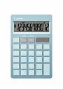 Canon キヤノン スタイリッシュデザイン電卓 抗菌仕様 HS-1200TC ブルー(12桁/スリム卓上/ツートンカラー)HS-1200TC-BL