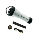 SWAG GEAR キャンプ用ランタン LEDランタン USB充電式 250LM高輝度 最大約120時間持続 無段階調光 9.8cm超ミニサイズ (SLIVER...