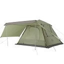 Naturehike ワンタッチ テント 3人用/4人用 UPF50+ パークテント キャンプ 設営簡単 uvカット 自立式 2重層 耐水圧PU2000mm/3...